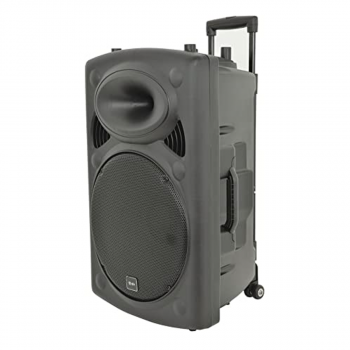 QTX Battery Operated Speaker (With Radio Microphone + Stand)